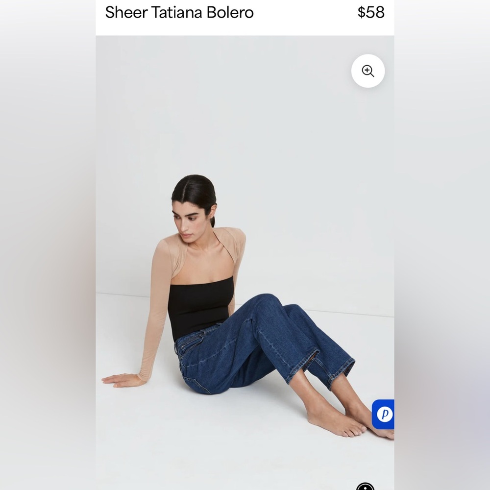 Marcella Moda NYC Tatiana Sheer Bolero